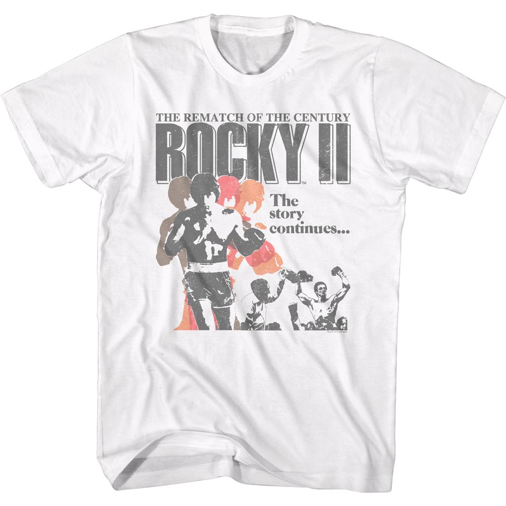 ROCKY Brave T-Shirt, Rocky Ii Poster