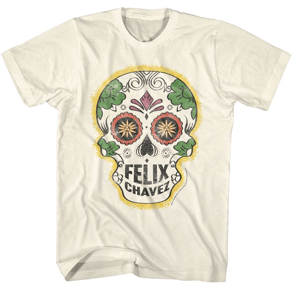 ROCKY Eye-Catching T-Shirt, Felix Chavez Skull