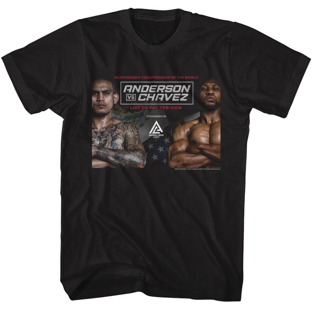 CREED Unisex T-Shirt, Anderson vs Chavez