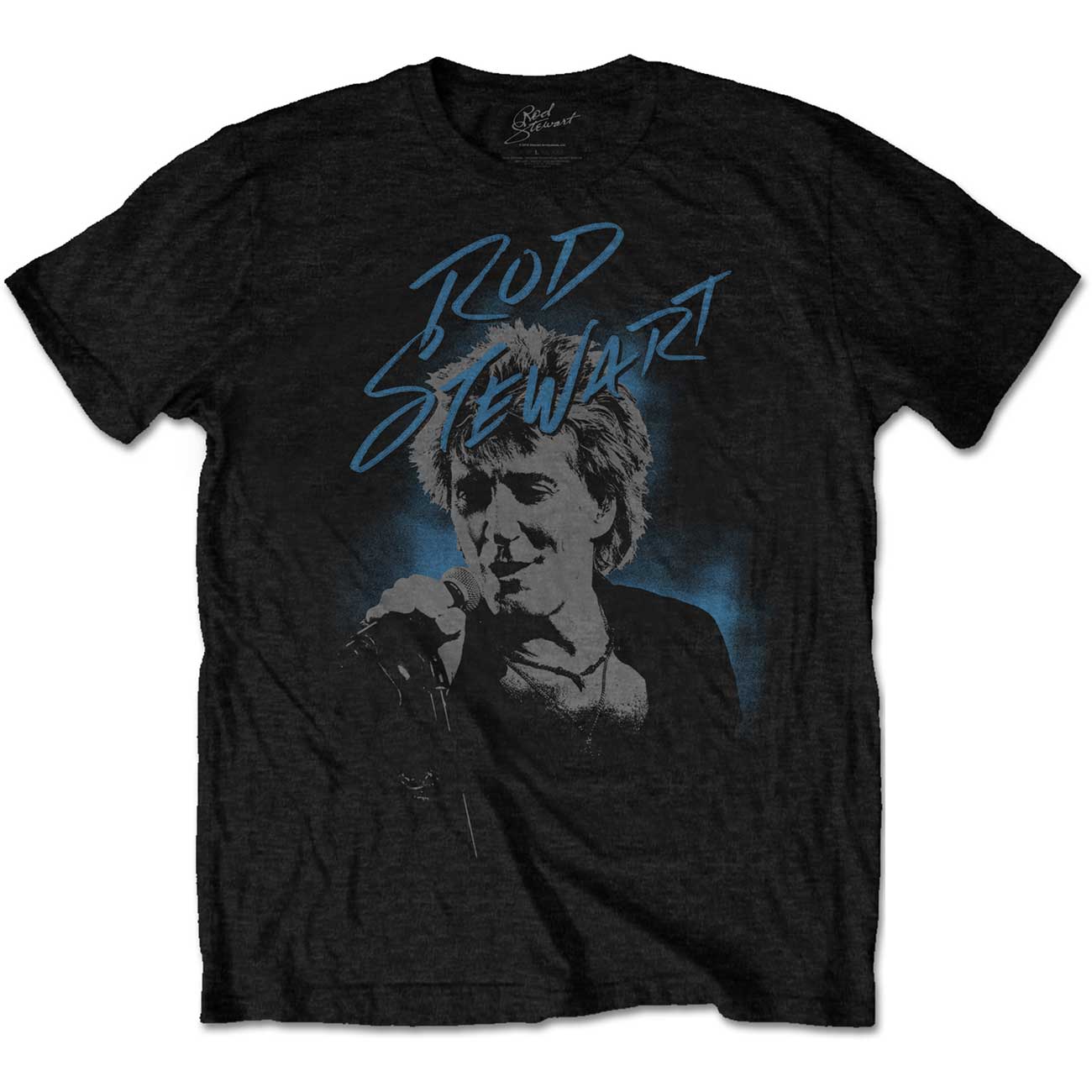 ROD STEWART Attractive T-Shirt, Scribble Photo