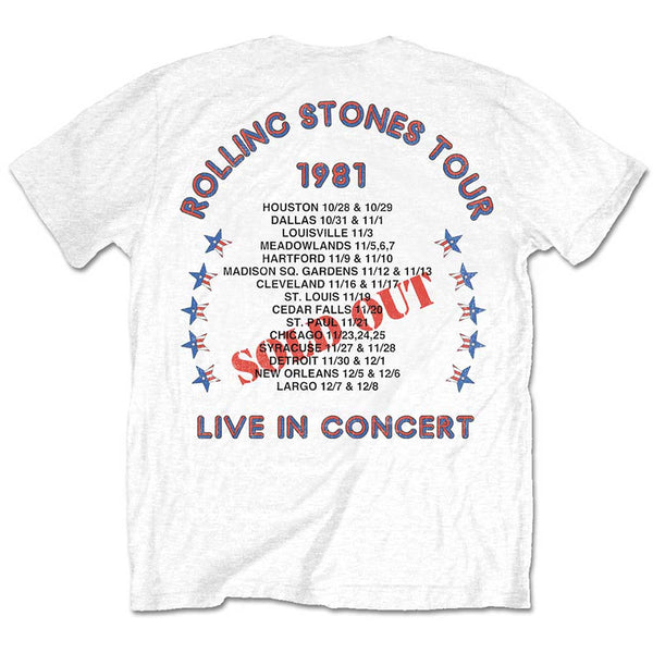 ROLLING STONES Attractive T-Shirt, Dragon Tour 1981