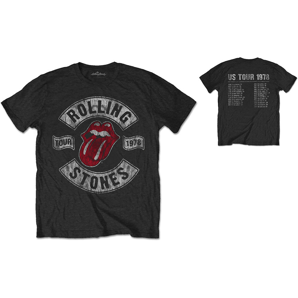 ROLLING STONES Attractive T-Shirt, US Tour 1978