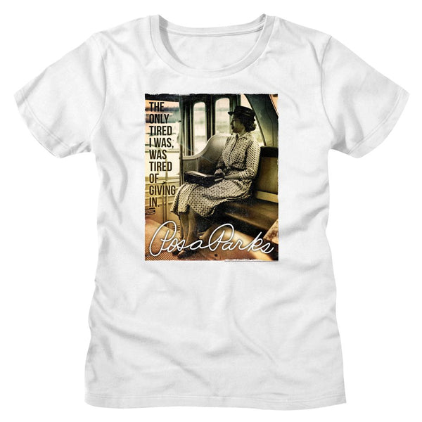 ROSA PARKS T-Shirt, Rosa Parks The Only Tired