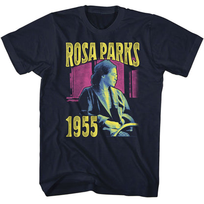 ROSA PARKS Eye-Catching T-Shirt, Bright