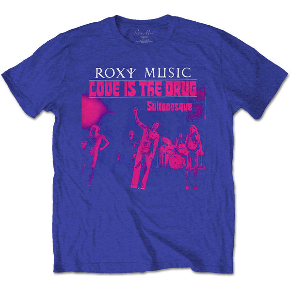ROXY MUSIC Attractive T-Shirt, Love Is The Drug
