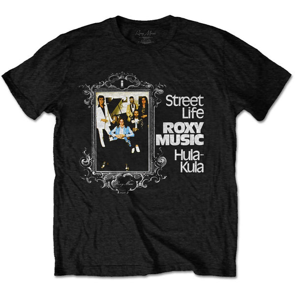 ROXY MUSIC Attractive T-Shirt, Street Life Hula-kula