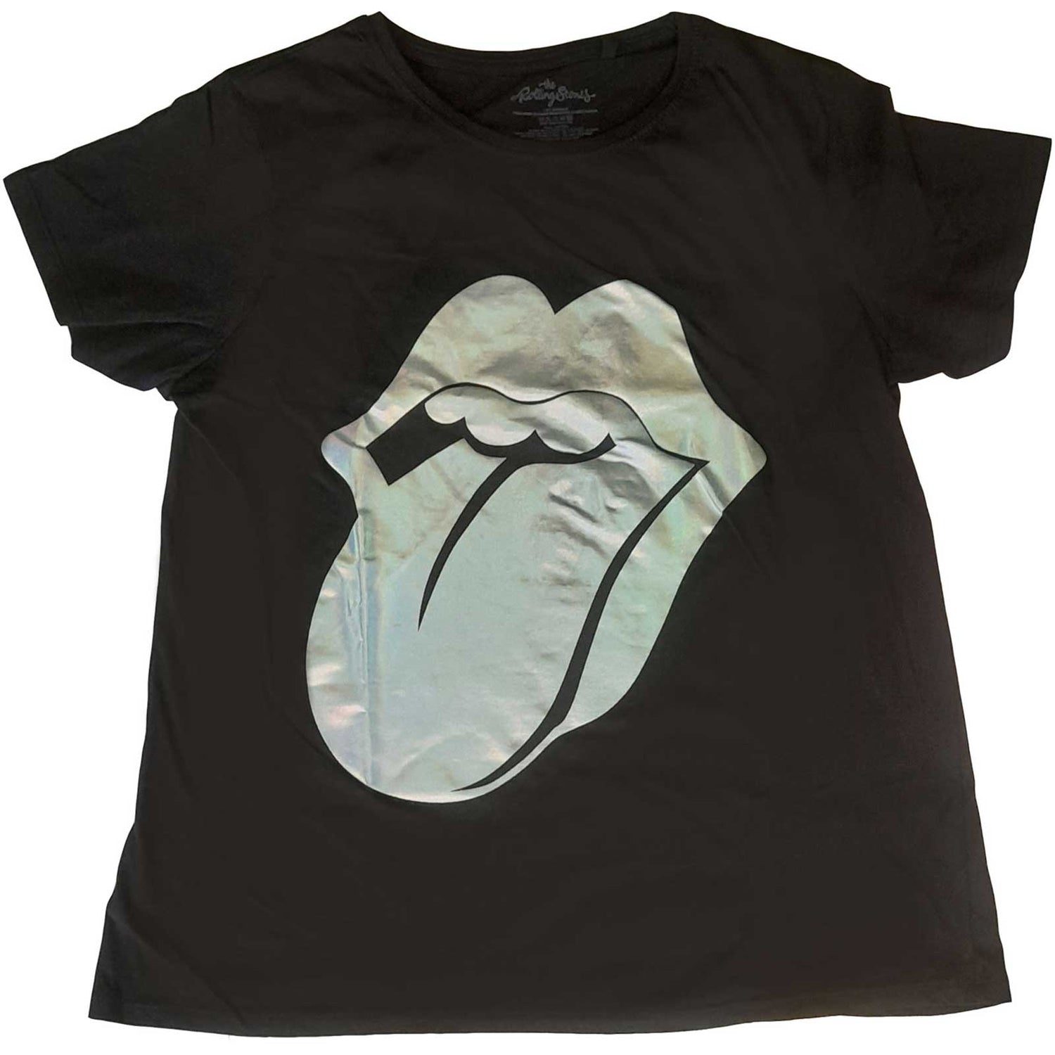 THE ROLLING STONES Attractive T-Shirt, Foil Tongue