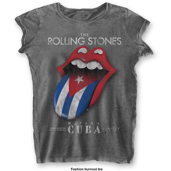 THE ROLLING STONES T-Shirt for Ladies, Havana Cuba