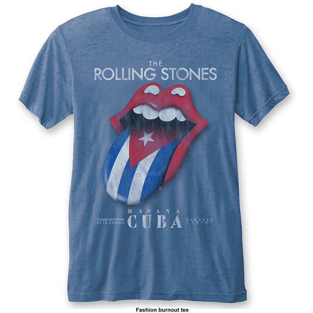 THE ROLLING STONES Attractive T-Shirt, Havana Cuba