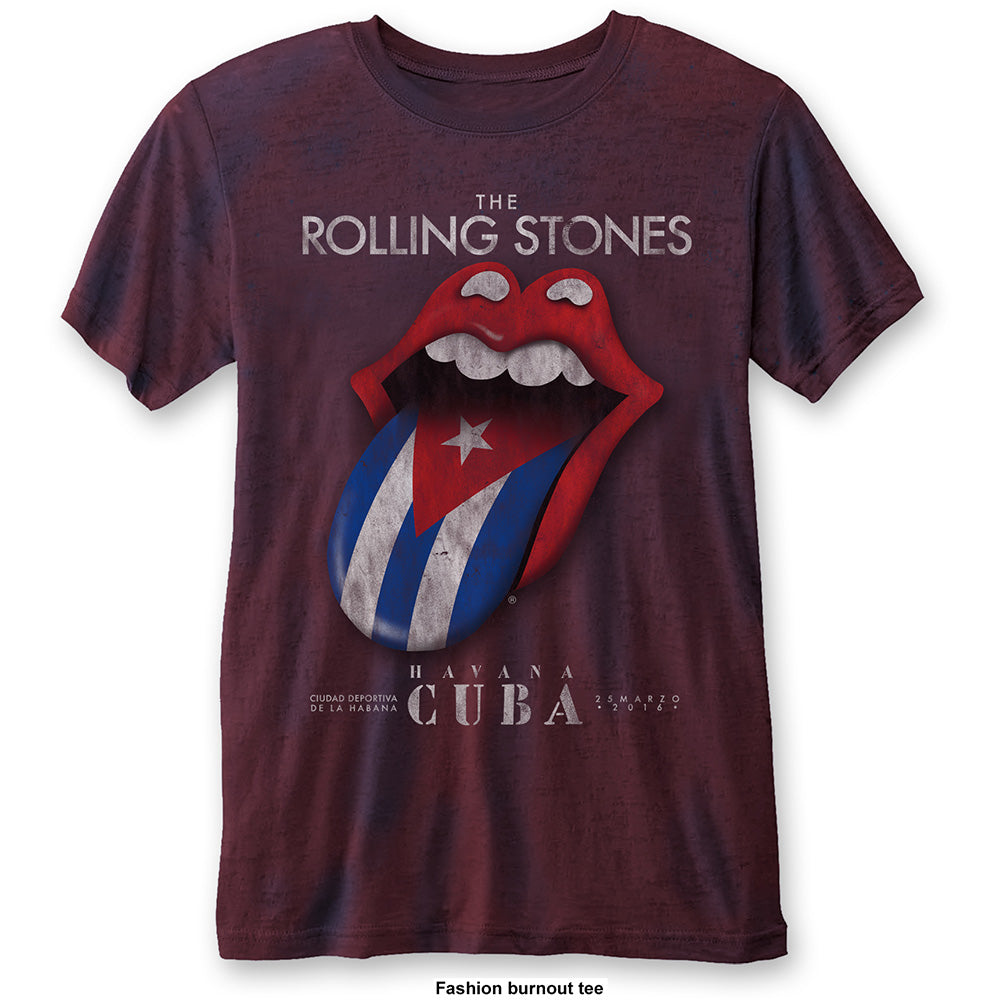 THE ROLLING STONES Attractive T-Shirt, Havana Cuba