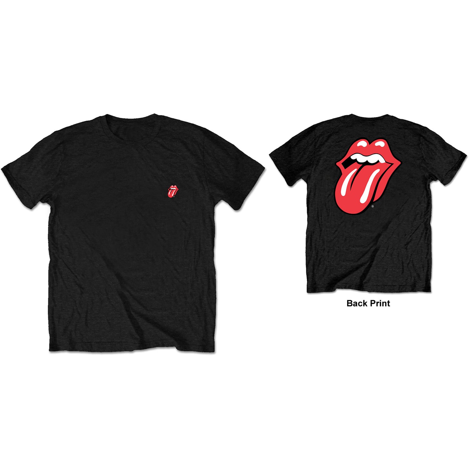 THE ROLLING STONES Attractive T-Shirt, Classic Tongue