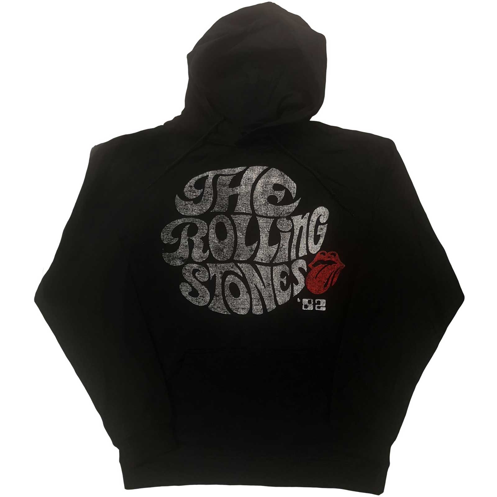 THE ROLLING STONES Attractive Hoodie, Swirl Logo &