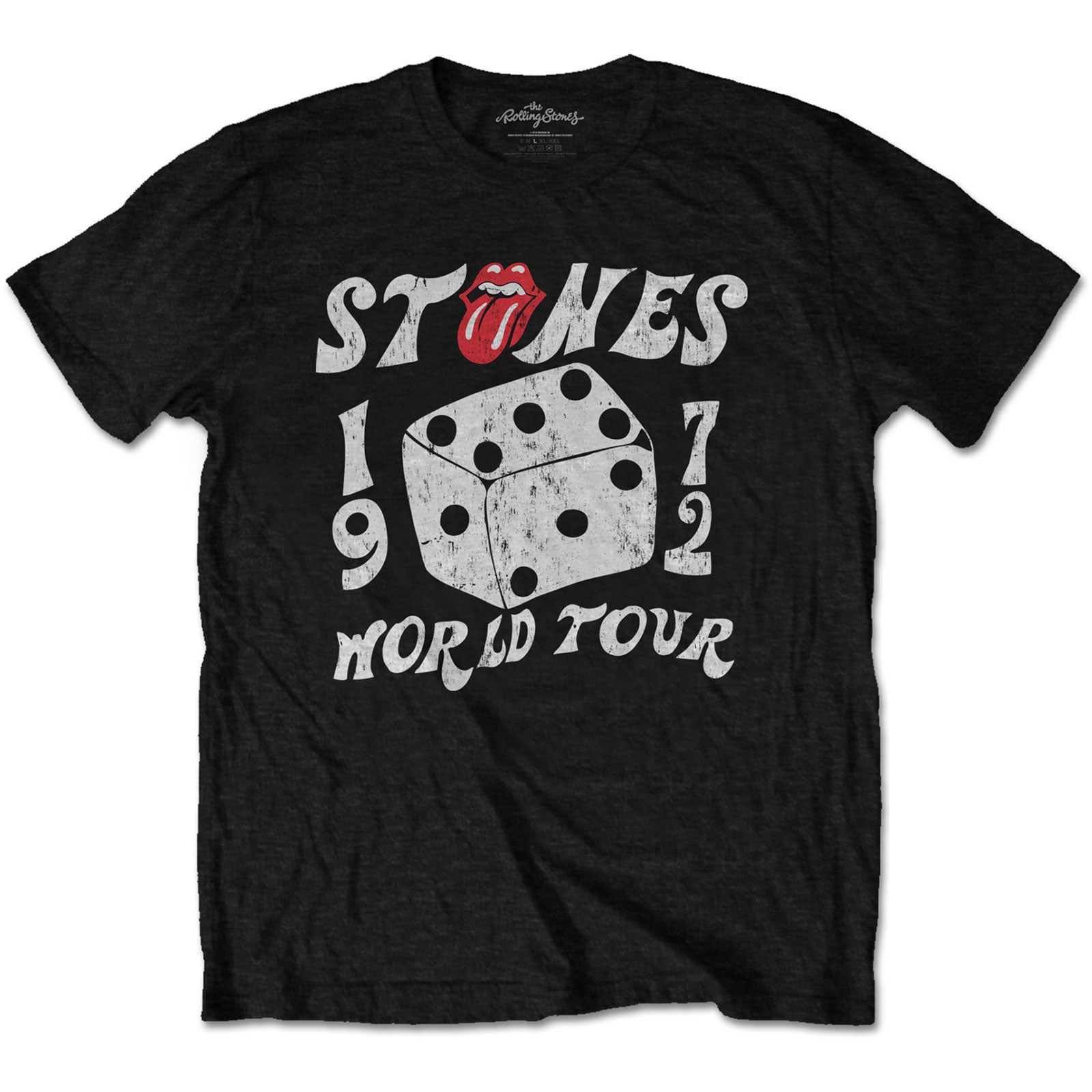 THE ROLLING STONES Attractive T-Shirt, Dice Tour &