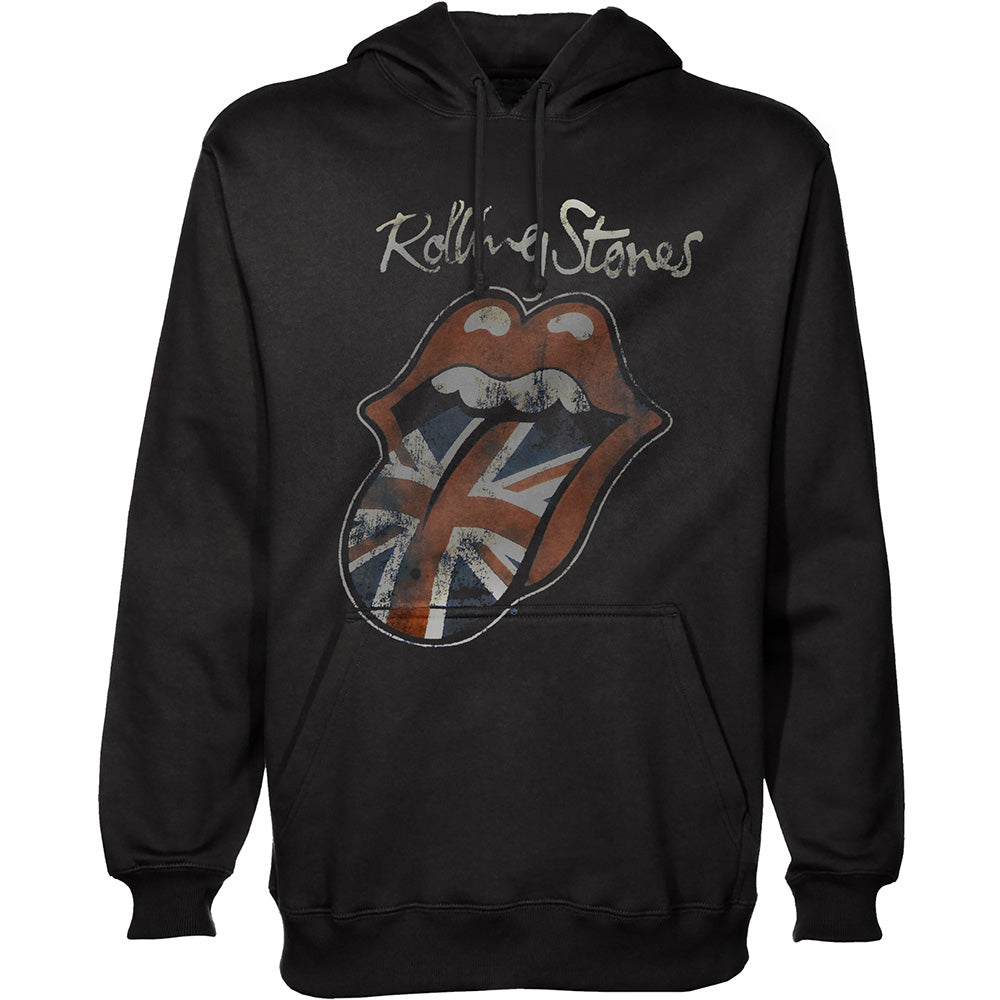 THE ROLLING STONES Attractive Hoodie, Union Jack Tongue