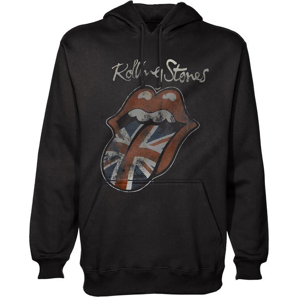 THE ROLLING STONES Attractive Hoodie,  Union Jack Tongue