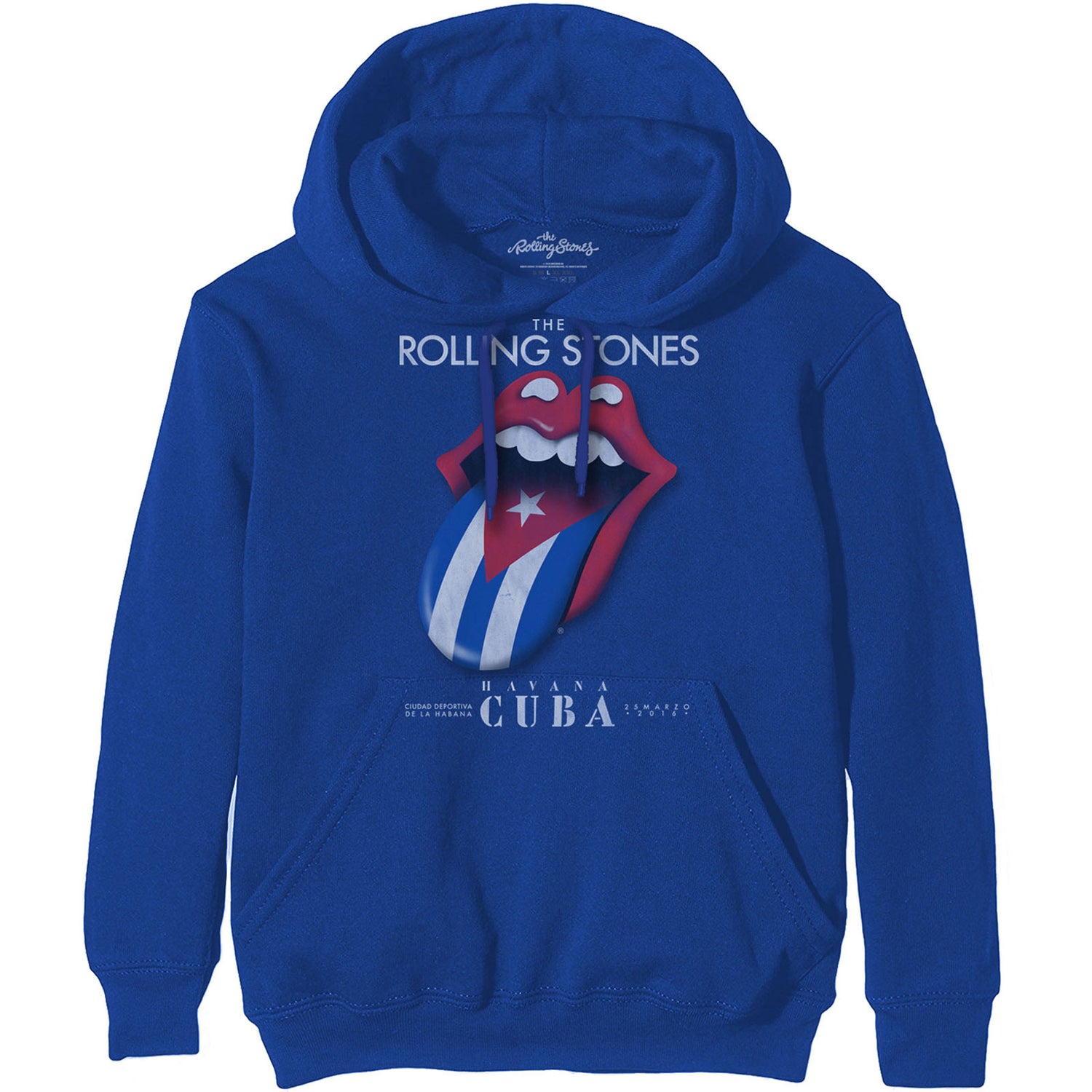 THE ROLLING STONES Attractive Hoodie, Havana Cuba