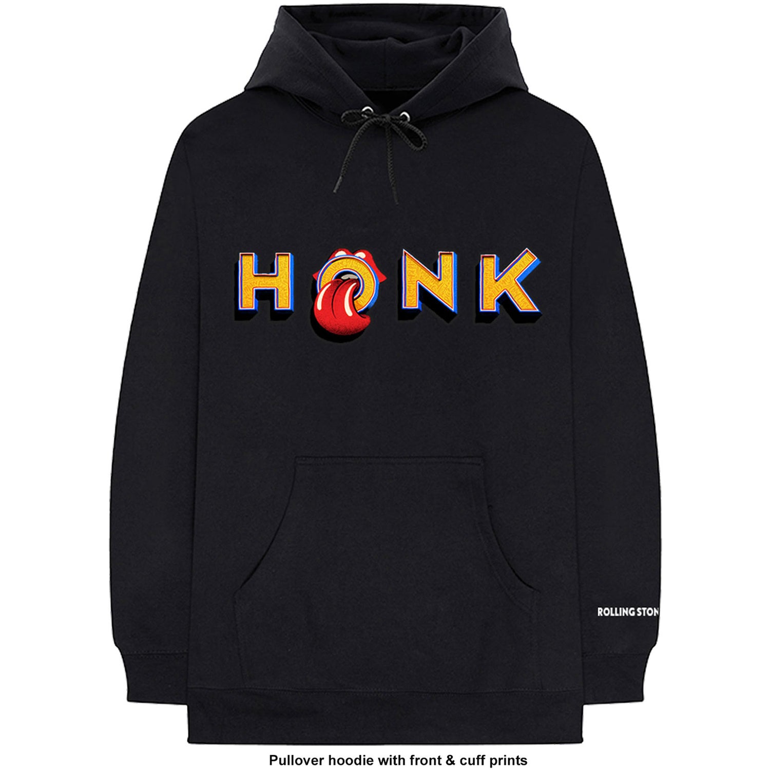 THE ROLLING STONES Attractive Hoodie, Honk Letters