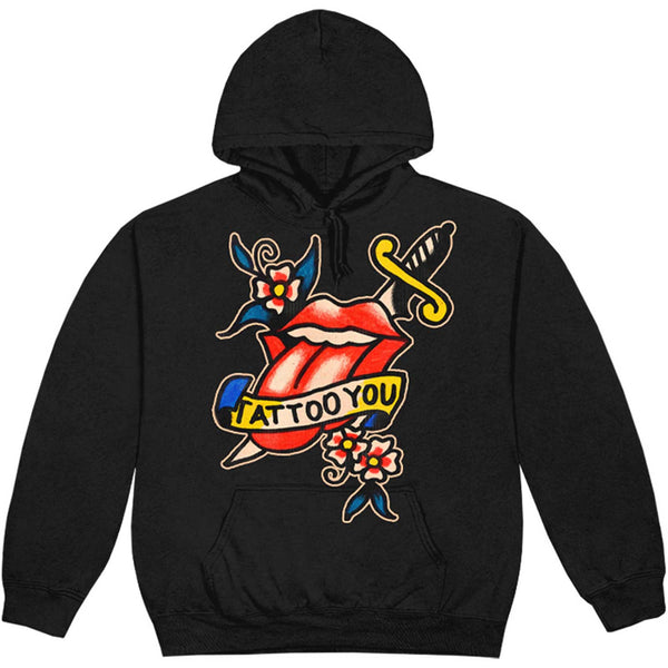 THE ROLLING STONES Attractive Hoodie, Tattoo You Lick