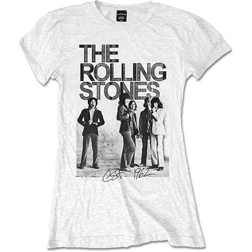 The Rolling Stones T-Shirt For Ladies Est. 1962 Group Photo
