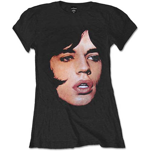 THE ROLLING STONES T-Shirt for Ladies, Mick Portrait