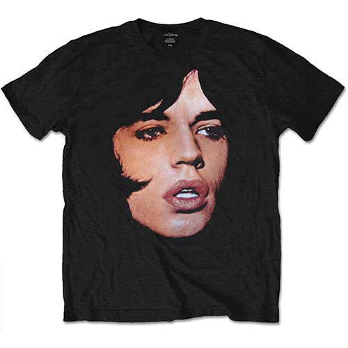 THE ROLLING STONES Attractive T-Shirt, Mick Portrait