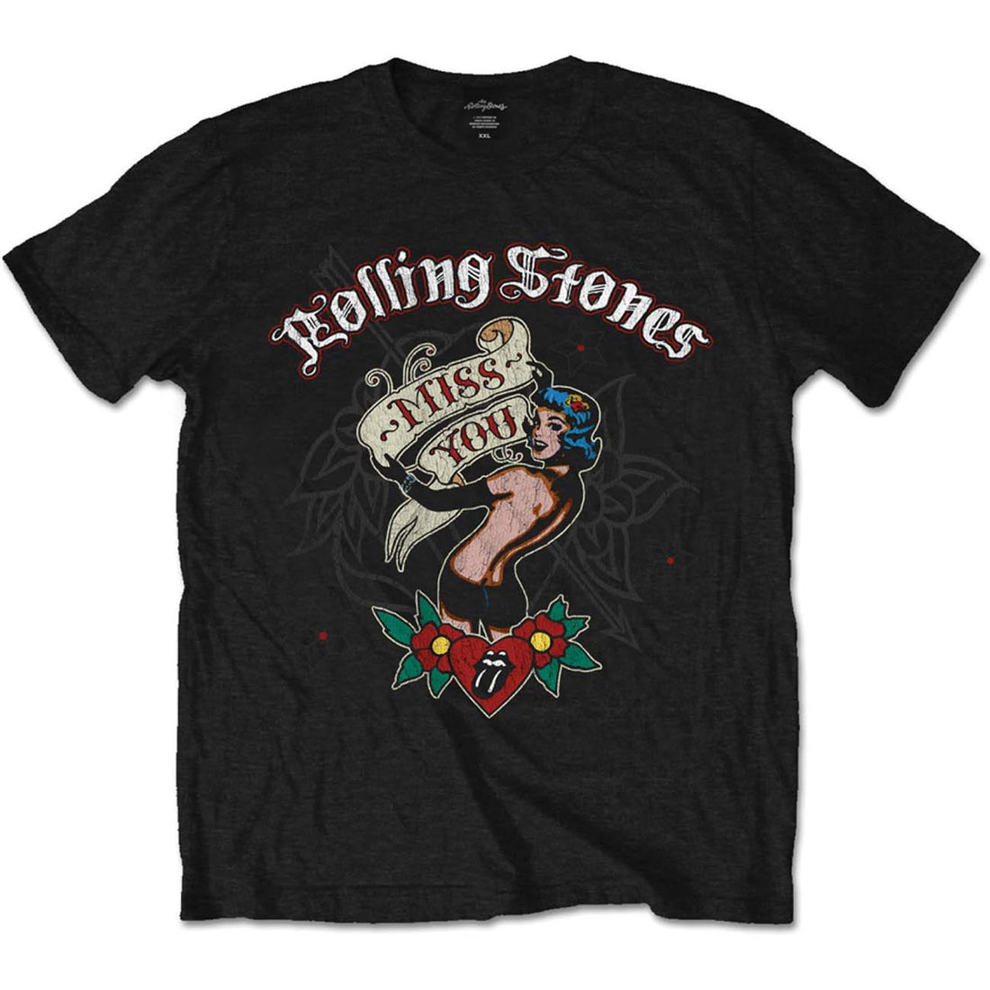 THE ROLLING STONES Attractive T-Shirt, Miss You