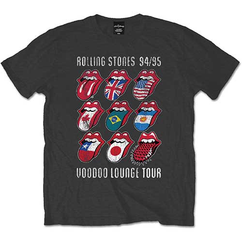 THE ROLLING STONES Attractive T-Shirt, Voodoo Lounge Tongues