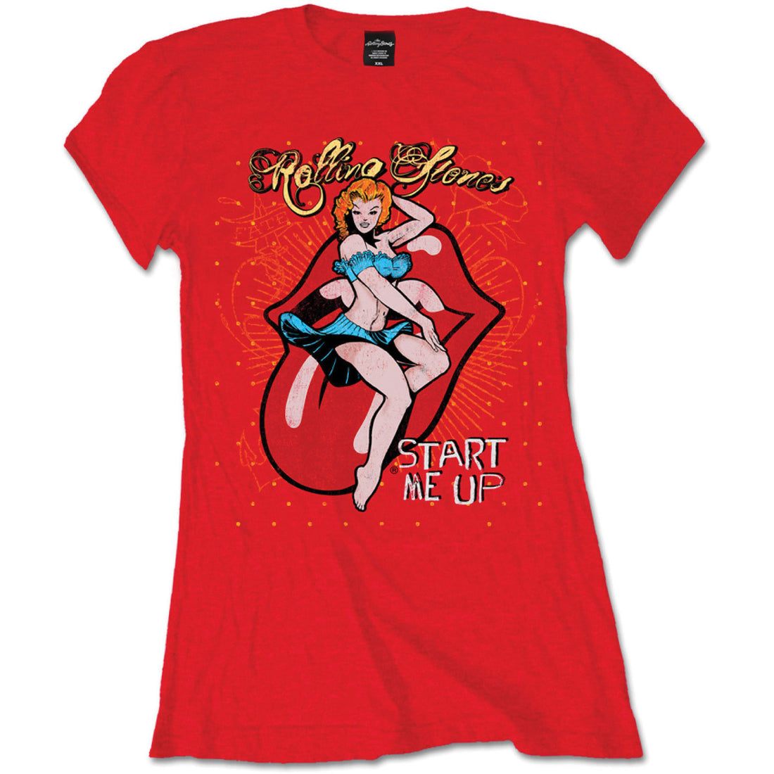 THE ROLLING STONES T-Shirt for Ladies, Start Me Up