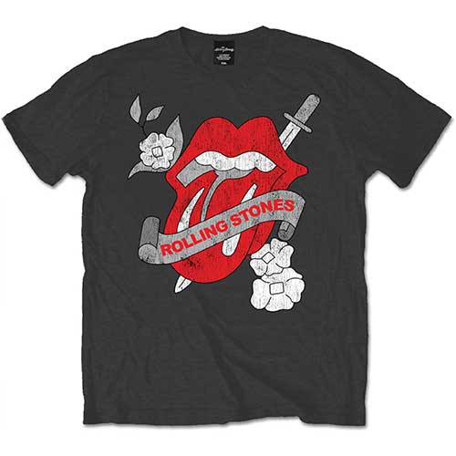 THE ROLLING STONES Attractive T-Shirt, Vintage Tattoo