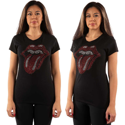 THE ROLLING STONES T-Shirt for Ladies, Classic Tongue