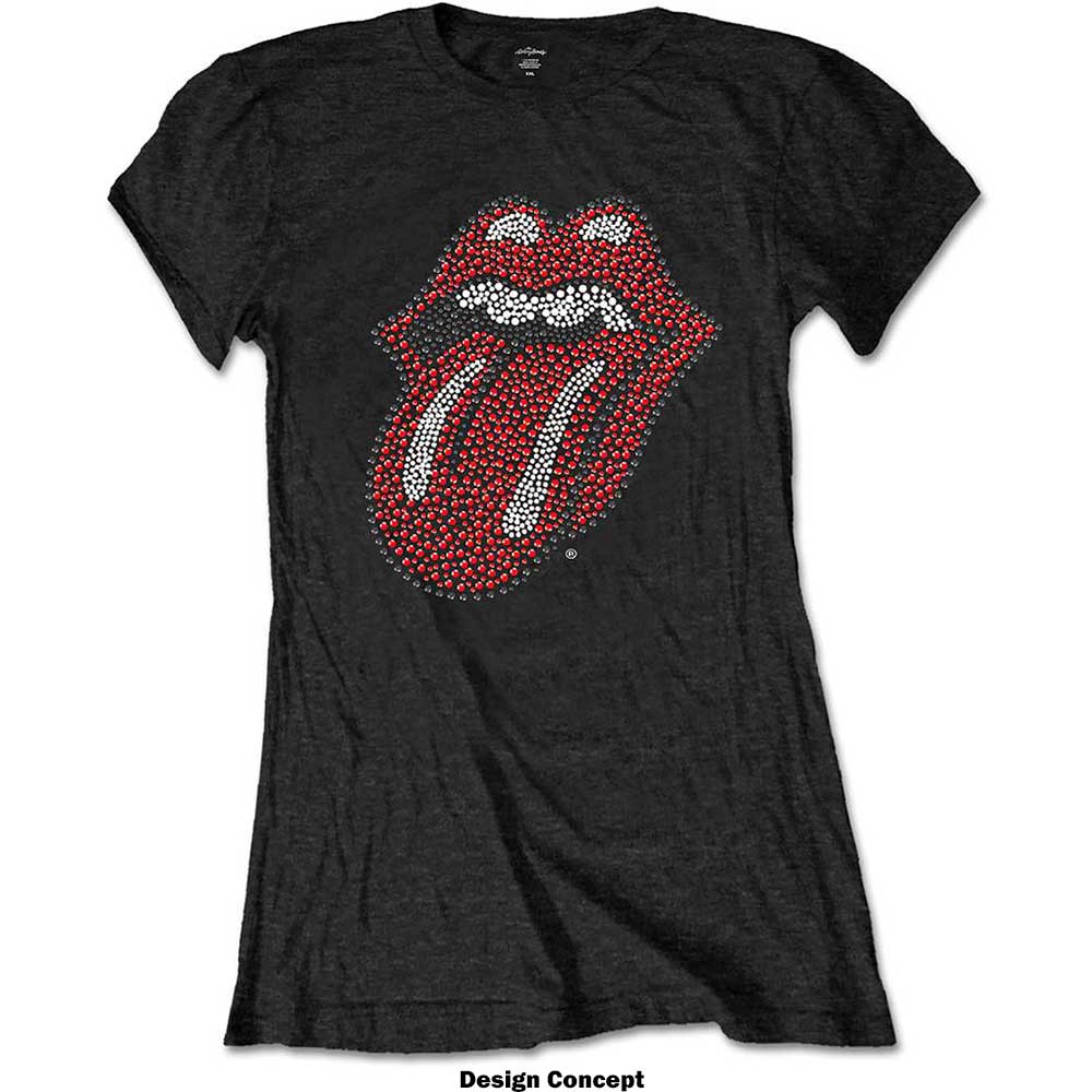 THE ROLLING STONES T-Shirt for Ladies, Classic Tongue