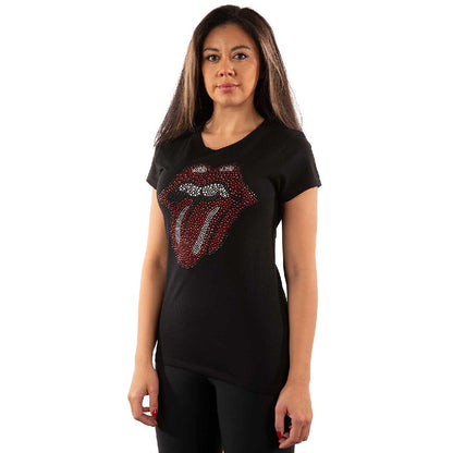 THE ROLLING STONES T-Shirt for Ladies, Classic Tongue