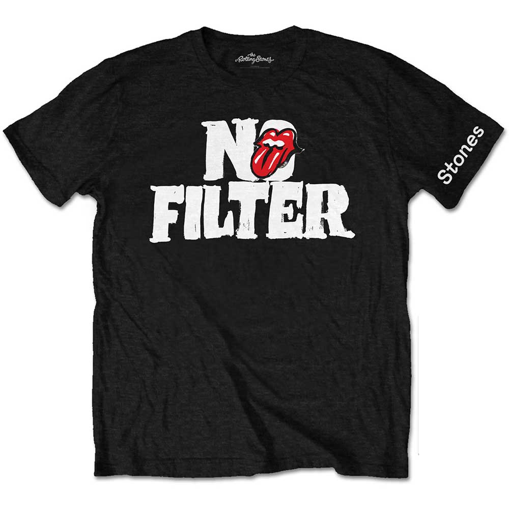 THE ROLLING STONES Attractive T-Shirt, No Filter Header Logo