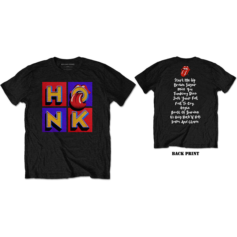 Rolling Stones Honk Track List T-Shirt