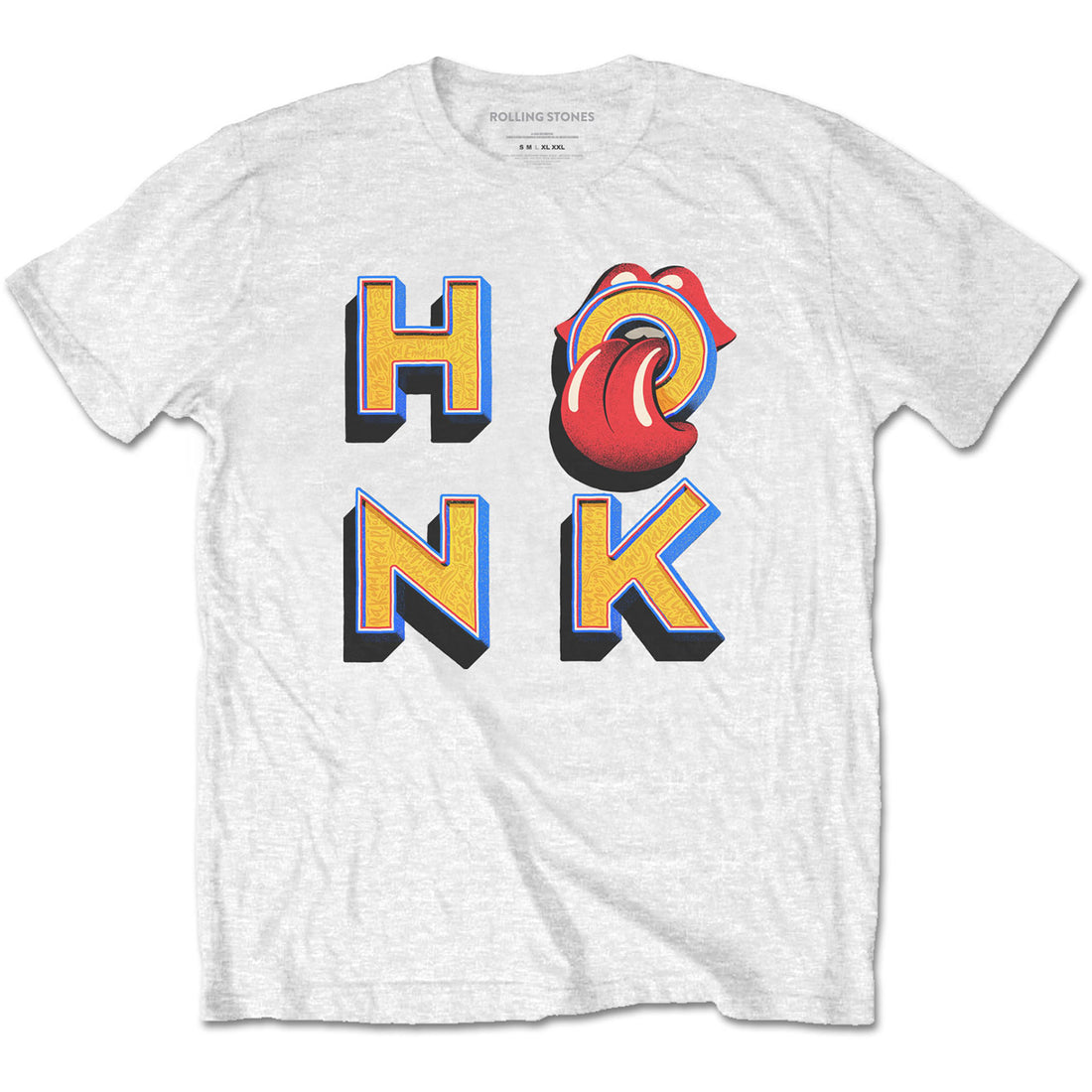 THE ROLLING STONES Attractive T-Shirt, Honk Letters