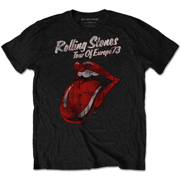 ROLLING STONES Attractive T-Shirt, Europe Tour 73