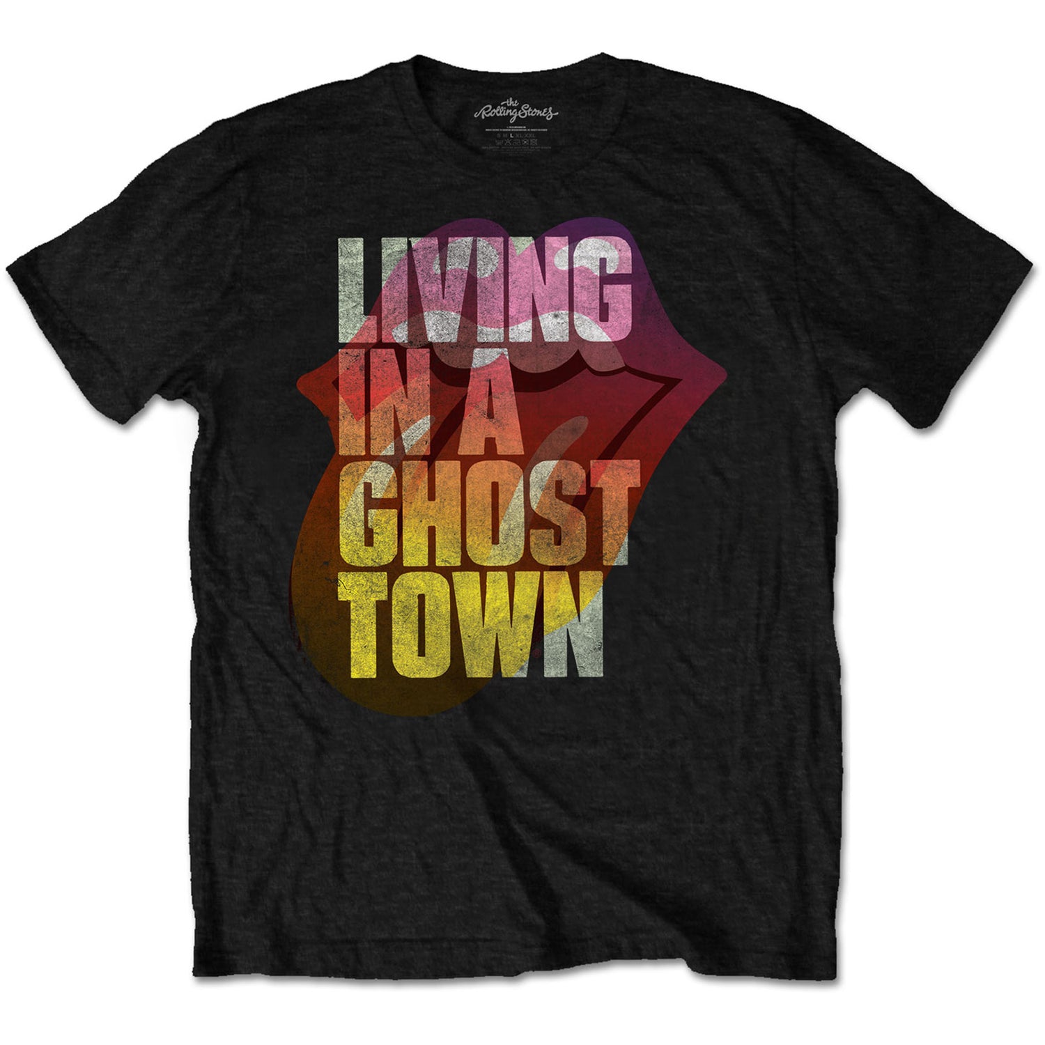 THE ROLLING STONES Attractive T-Shirt, Ghost Town