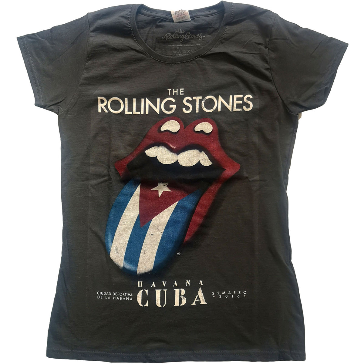 The Rolling Stones T-Shirt for Ladies — Havana Cuba