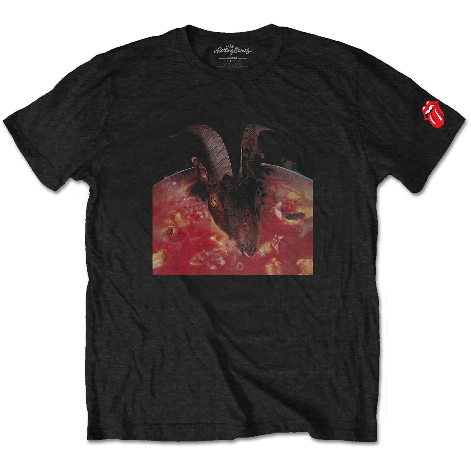 THE ROLLING STONES Attractive T-Shirt, Goats Head Soup