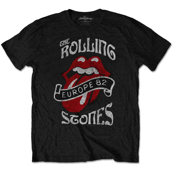 ROLLING STONES Attractive T-Shirt, Europe 82 Tour