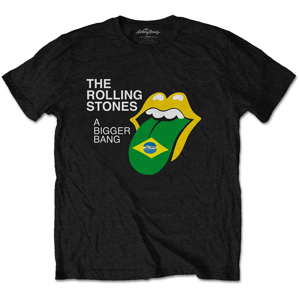 ROLLING STONES Attractive T-Shirt, Brazil 1980