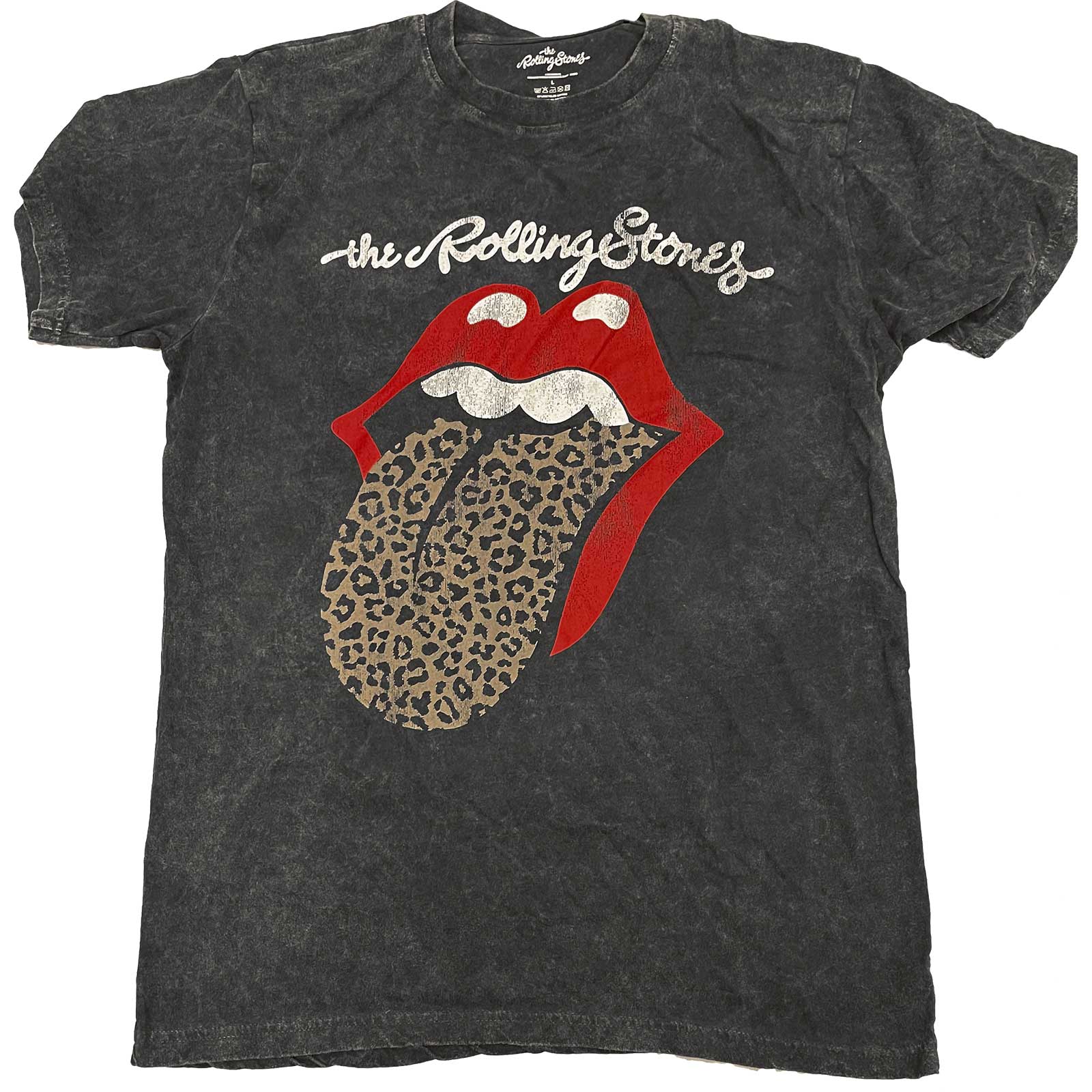 THE ROLLING STONES Attractive T-Shirt, Leopard Tongue