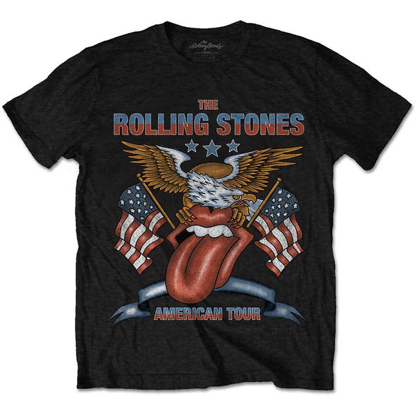 ROLLING STONES Attractive T-Shirt, American Tour Eagle