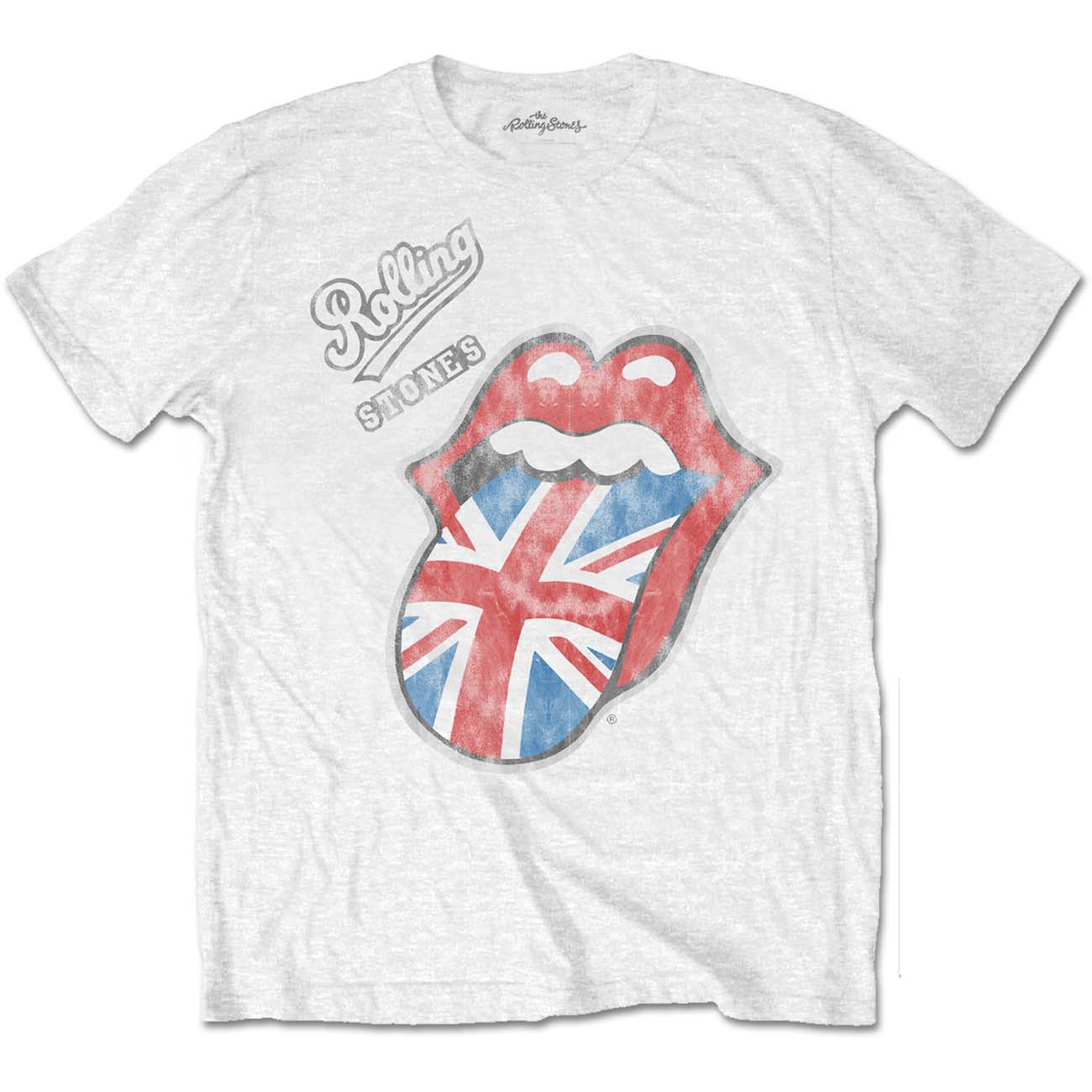 THE ROLLING STONES Attractive T-Shirt, Vintage British Tongue