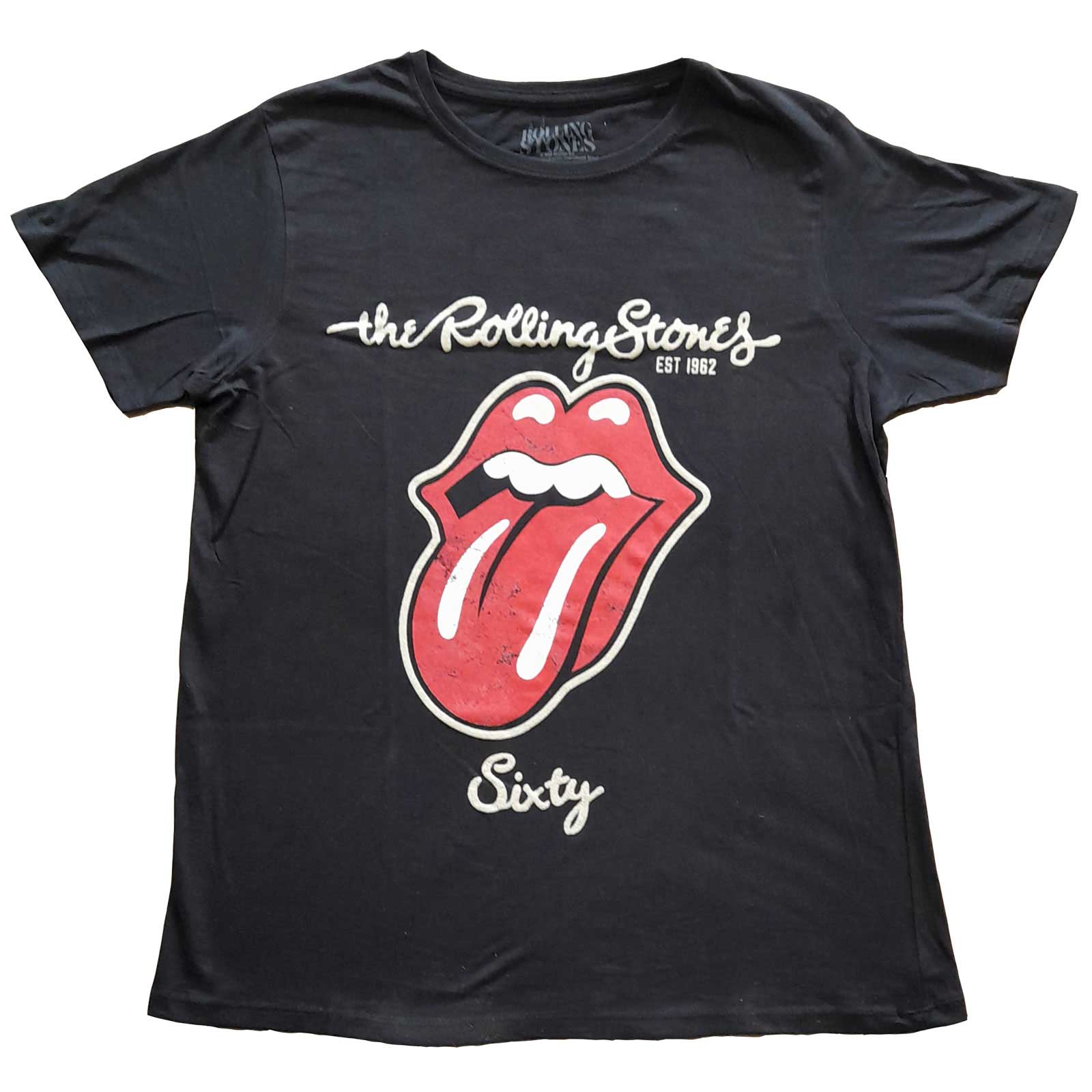 THE ROLLING STONES T-Shirt for Ladies, Sixty Plastered Tongue