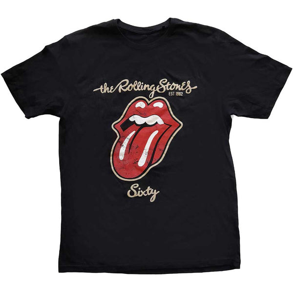 ROLLING STONES Attractive T-Shirt, Sixty Plastered Tongue