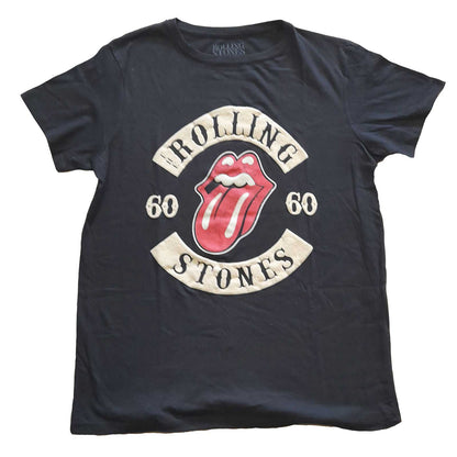 THE ROLLING STONES T-Shirt for Ladies, Sixty Biker Tongue