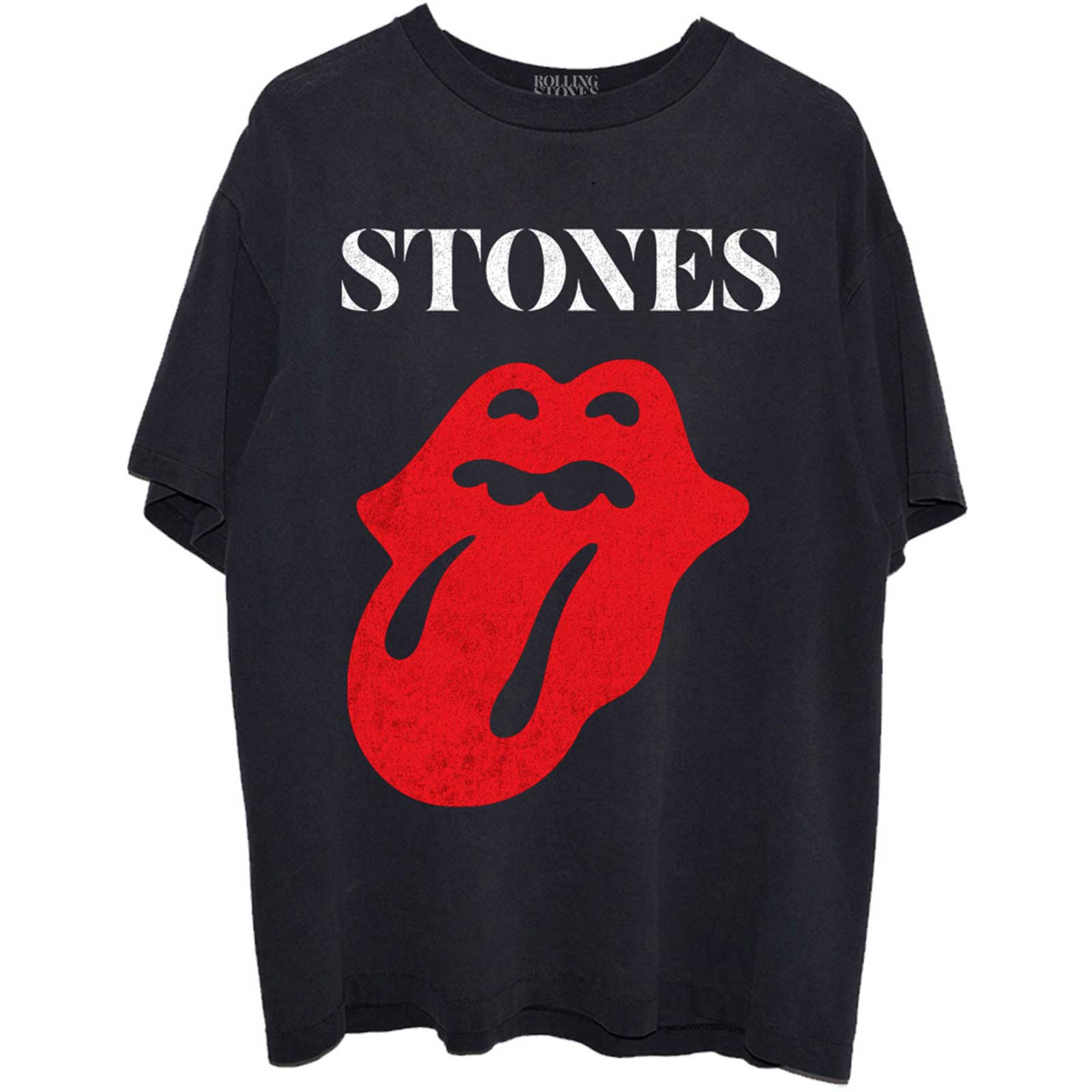 THE ROLLING STONES Attractive T-Shirt, Sixty Classic Vintage Solid Tongue