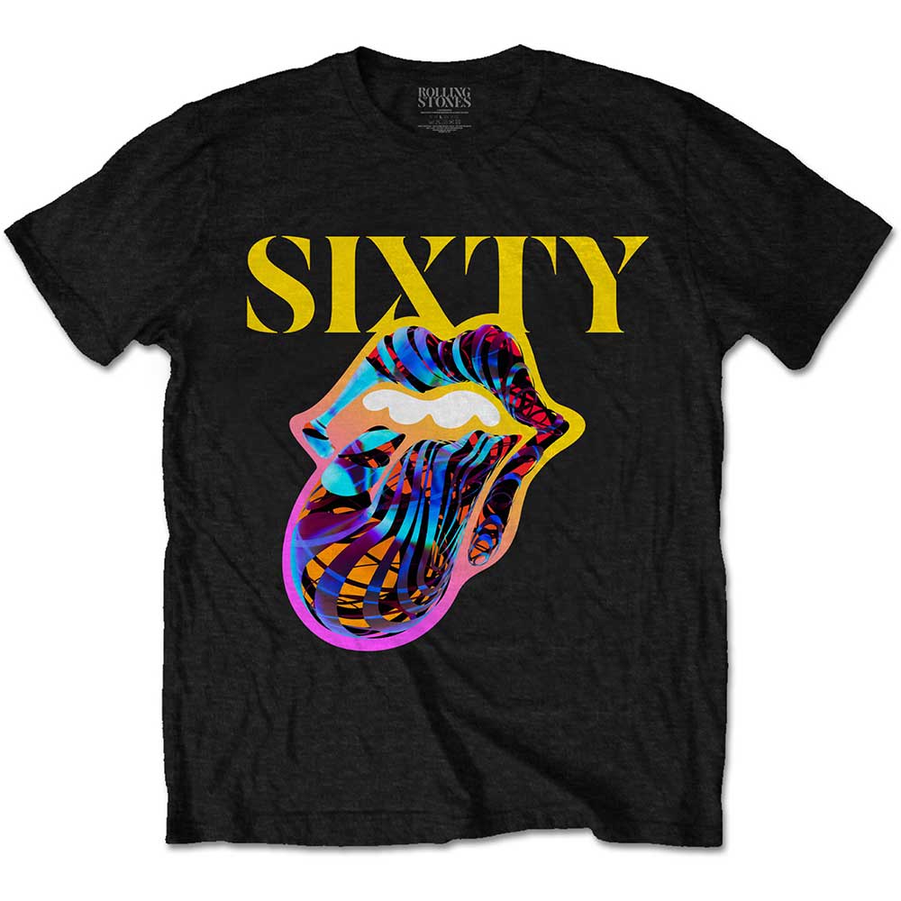 ROLLING STONES Attractive T-Shirt, Sixty Cyberdelic Tongue