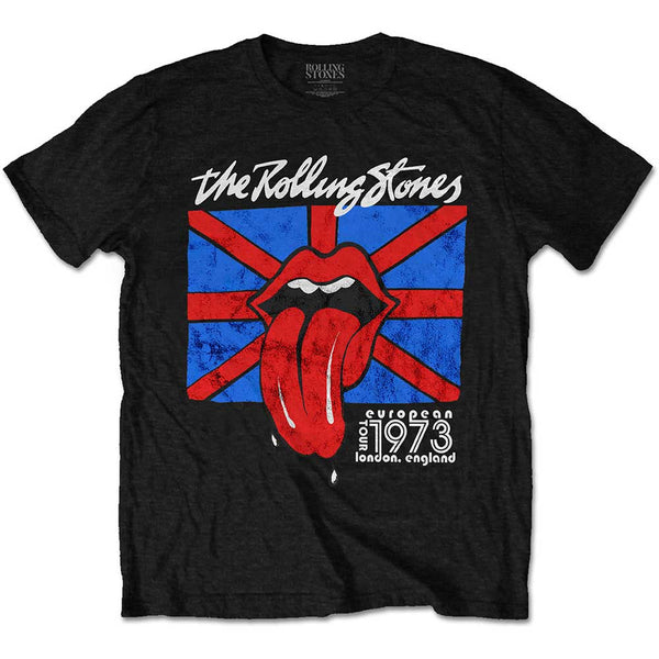 ROLLING STONES Attractive T-Shirt, European Tour 1973 – Authentic